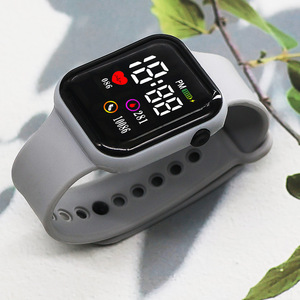 Özel logo öğrenci elektronik moda spor saat çocuk LED izle çocuklar dijital lüks saatler - Product Image 6