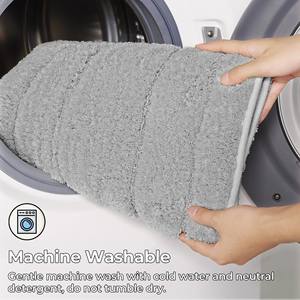 Alfombrillas de Baño Suaves con Mínima Caída de Pelusa, Tecnología de Lavado a Máquina, Adorables Alfombrillas con Estampado de <span class=keywords><strong>Tortuga</strong></span> para el Hogar y el Baño - Product Image 4