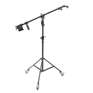 Trípode de estudio de alta resistencia profesional, soporte de luz de brazo mágico con manivela para rodaje de películas - Product Image 6