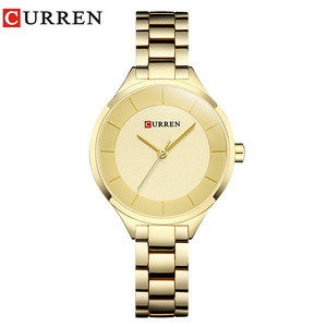นาฬิกาข้อมือผู้หญิง Curren 9015 ระบบควอตซ์ ดีไซน์หรู กันน้ำ 3BAR สายสแตนเลส หน้าปัดอนาล็อก แฟชั่นสำหรับผู้หญิง เหมาะสำหรับธุรกิจ - Product Image 4