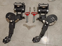 Bras de poulie croisée réglable professionnel avec rotation 3D pour machine Smith et rack à squats