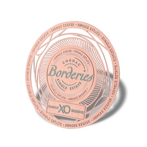 ที่คั่นหนังสือโลหะรูปทรงกลมสีโรสโกลด์หรูหราแบบขายส่ง พร้อมโลโก้แบบนูนต่ำ - Product Image 6