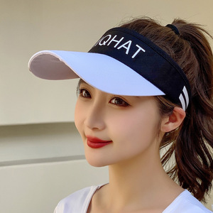 KMQHAT Sports Visor Cap Breathable Sun Protection Wide Brim <b>Summer</b> Outdoor Golf <b>Hat</b> for Men Women - Product Image 4