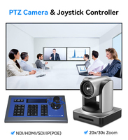 Anywii-controlador inalámbrico para videoconferencia, sistema de videoconferencia con joystick, NDI, SDI, IP, POE, ptz, 20X