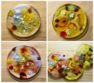 Libero il caos duro come pietra dopo la resina epossidica stagionata resina epossidica per gioielli - Product Image 4