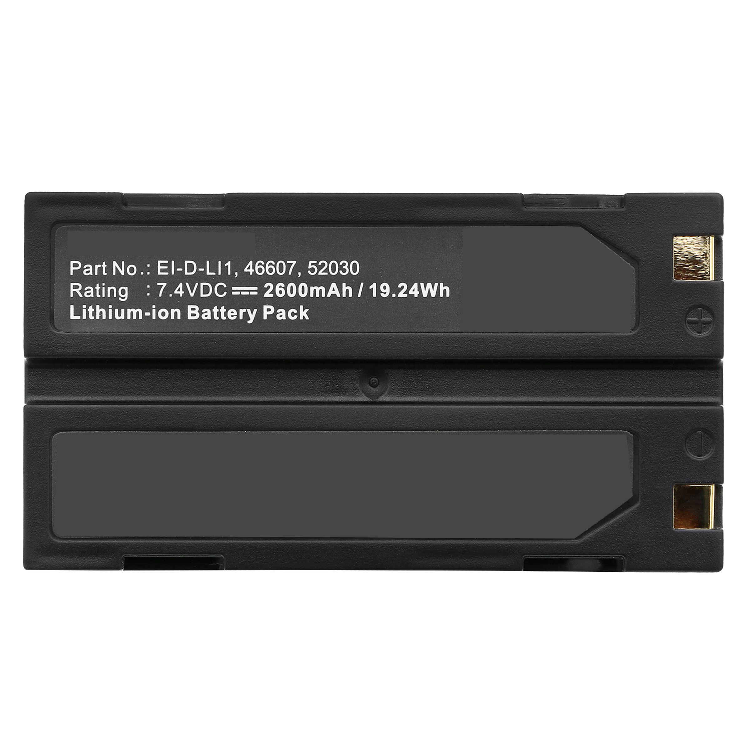 Vhbw 3x Batteria Per Trimble SPS880 E R8 – 3400mAh, 7.4V Li-Ion, Sostituisce 1906110059