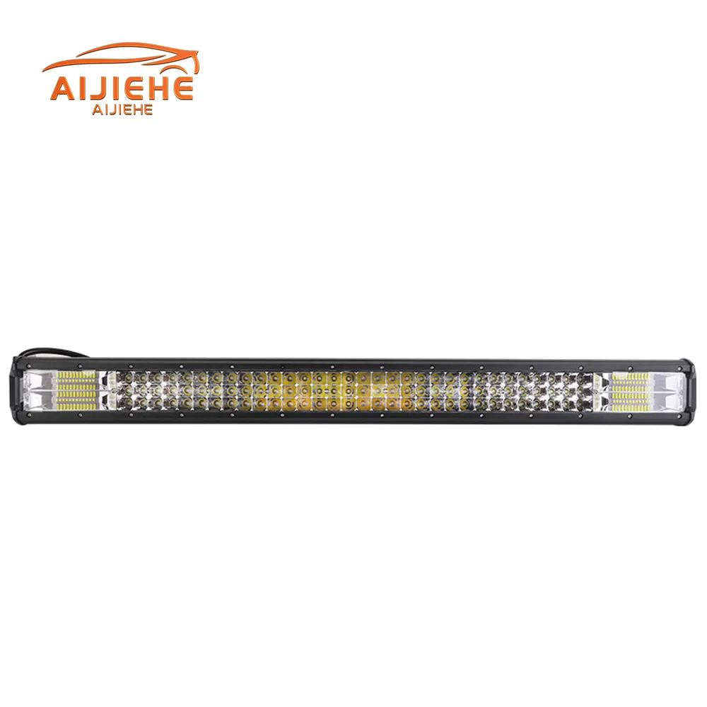 288w 360w 432w 504w 540w 20.5 inç 26 inç 31.5 inç 37 inç 39 inç offroad Combo işın üçlü sıralı Led ışık çubuğu