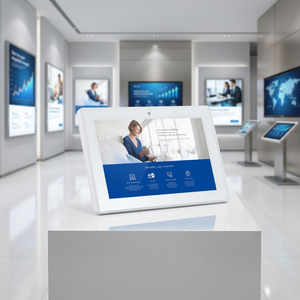 8 Inch Rockchip <b>Android</b> PoE Touch Screen 1280*800 Wi-Fi <b>Android</b> Advertising Display Kiosk Digital Signage - Product Image 1