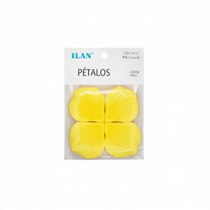 Petali in Tessuto Ilan 4.0Cm Gialli per Decorazione Casa - Product Image 2