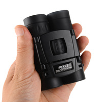 Potentes Binoculares 8x con Resistencia al Agua IPX4, Material ABS, Largo Alcance, Plegables, Mini Telescopio, Visor, Óptica 40x22, para Caza y Actividades al Aire Libre