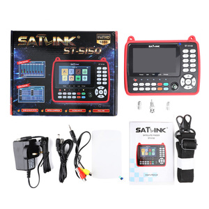 جهاز كشف الأقمار الصناعية Satlink ، شاشة <span class=keywords><strong>LCD</strong></span> عالية الدقة تدعم <span class=keywords><strong>DVB</strong></span> S/S2/T/T2/C mAh بطارية Li-lon H.265 HEVC - Product Image 6