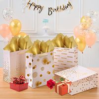 Bolsas de Compra de Papel Brillante Blanco, Negro y Naranja con Estampado en Caliente Personalizado Premium para Empaquetado de Joyería, Cosméticos y Artículos de Lujo