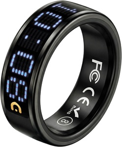 Bague connectée iTasbeeh Salam : Compteur de Tasbeeh intelligent, Heures de prière, Qibla, Suivi de bien-être AI Zikr - Product Image 4