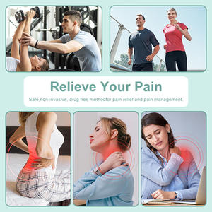 Unidade <span class=keywords><strong>TENS</strong></span> Sem Fio Estimulador Muscular Massajador para Alívio da Dor 12 Modos 20 Intensidades Máquina <span class=keywords><strong>TENS</strong></span> EMS Portátil - Product Image 2