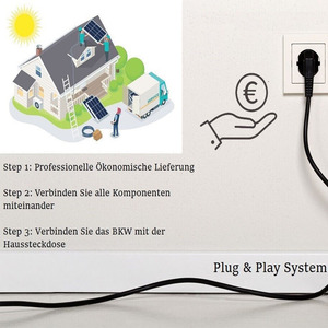 Sistema Solar Inteligente Todo en Uno, Conexión Directa a la Red, Microinversor de 600W 800W - Product Image 4
