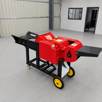 Machine à hacher les fourrages à structure compacte, à double usage (humide et sec), pour l'alimentation lisse des petits animaux de ferme, personnalisable en gros (OEM)