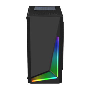 Itx cpu armoire cool <span class=keywords><strong>atx</strong></span> <span class=keywords><strong>tour</strong></span> complet de bureau avec écran lcd acrylique robuste pc refroidissement boîtier d'ordinateur de jeu - Product Image 2