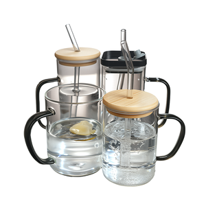 Verrerie borosilicate de conception moderne-Résistant à la chaleur, non toxique, idéal pour les cadeaux - Product Image 1