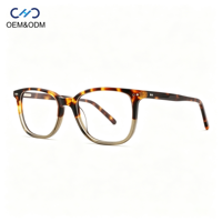 Lunettes de vue rectangulaires vintage SRA194 en acétate, monture optique pleine, style rétro unisexe pour usage quotidien et sur ordinateur, pour hommes et femmes