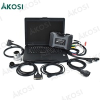 Ordinateur portable CF54 prêt à l'emploi + SUPER MB PRO M6 DoIP VCI WiFi avec logiciel de diagnostic pour voitures et camions Mercedes-Benz Star Diagnosis Tool