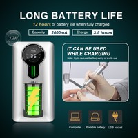 Machine à percer les ongles professionnelle portable 35000 tr/min Rechargeable électrique 35W Acier inoxydable Prise américaine Manucure Pédicure Ongles