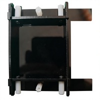 Kit Robot Tank Kendali Jarak Jauh 2.4G DIY Edukasi Anak Rakitan Sendiri Bahan Plastik ABS Hitam/Biru Termasuk Baterai AA/9V