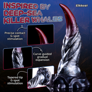 Orcael Fantasy Creature Suction Cup Silicone <b>Dildo</b> Textured Design Premium G Spot Stimulator OEM ODM Supplier - Product Image 5