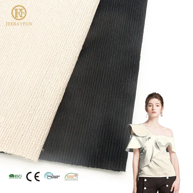 Classic solid color simple comfortable 156cm 180-190cm warp yarn-dyed fabric for women dress clothes