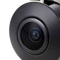Caméra de recul noire, caméra de stationnement arrière, caméra CCD pour la sécurité du véhicule