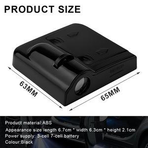 ไฟโปรเจคเตอร์โลโก้ต้อนรับแบบไร้สาย 12V สำหรับติดประตูรถยนต์ พร้อมรับประกัน 24 เดือน - อุปกรณ์ตกแต่งภายในรถยนต์ - Product Image 3