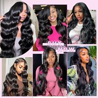 Extensiones de Cabello Humano Natural de 15 Pulgadas, Ondulado, Cabello Virgen Vietnamita, Tejido Rápido, Doble Trama, Completo y Grueso, Negro Natural