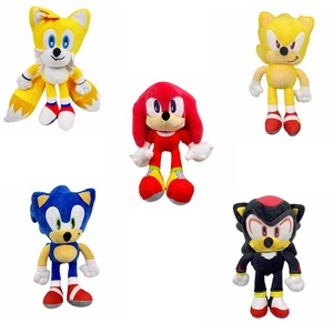 Juguete de Peluche de Sonic Personalizado de Fábrica, Lavable, Suave, Agradable al Tacto, de Dibujos Animados, de Algodón PP, de 29-35 cm, Listo para Enviar - Product Image 2