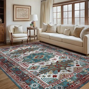 Tappeto di Lusso in Microfibra Morbida per Camera da Letto, Tappetini Pelosi per Comodino, Tappeto da Preghiera - <span class=keywords><strong>Set</strong></span> di <span class=keywords><strong>Tappeti</strong></span> di Alta Qualità - Product Image 2