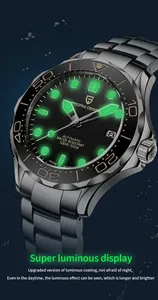 Montres mécaniques pour hommes PAGANI DESIGN 1667 <span class=keywords><strong>Commander</strong></span> <span class=keywords><strong>007</strong></span>, montres automatiques de luxe de marque haut de gamme 2026, montre de sport étanche 100 m, Relogio - Product Image 5