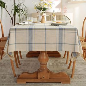 Skymoving New Modern <strong>Square</strong> 100% Polyester Fabric <strong>Table</strong> Clothes for Party Waterproof Rectangle Tablecloths for Decoration <strong>Table</strong> - Product Image 3