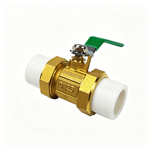 Vanne à boisseau sphérique pleine passée en acier inoxydable SS304, filetage femelle NPT, pour eau et gaz, avec levier à quart de tour, vente en gros, ensemble d'utilisation - Product Image 1