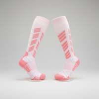 Chaussettes de compression personnalisées pour hommes et femmes, chaussettes de sport en nylon et polyester