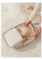 Organisateur de vêtements de rangement pour bagages de grande capacité léger, ensemble de 7 cubes de rangement pour voyage