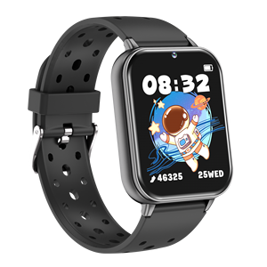 Montre connectée personnalisée pour enfants avec suivi de santé, musique, fréquence cardiaque, appels vocaux IA, suivi d'activité <span class=keywords><strong>et</strong></span> étanchéité - Product Image 4