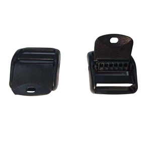 Đen nhựa Side phát hành khóa với trung tâm lỗ mạnh mẽ an toàn POM vật liệu cho Ba lô dây đeo điều chỉnh phần cứng phụ kiện nhỏ - Product Image 3