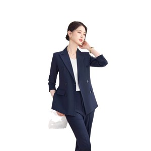 Gray Women's Suit Set Spring 2026 Professional Business Formal Uniform Manager Workwear Commute Style - Product Image 5