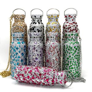 Gobelet isotherme en acier inoxydable 304 de 500 ml, motif diamant, avec paille, idéal pour la vente en gros et la personnalisation du <span class=keywords><strong>logo</strong></span> - Product Image 2