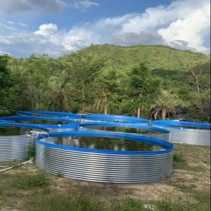 Équipement de pisciculture en bassin extérieur et intérieur pour la production de poissons-chats et de tilapias, vente en gros - Product Image 1