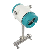 Medidor de Flujo Digital Vortex 4-20 MA RS485 Pulso, Precisión del 1.0%, Medición de Flujo de Agua, Gas, Vapor, Oxígeno, Líquido, Aire y Temperatura
