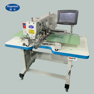 Machine à coudre informatisée entièrement automatique Raynian-3520F, idéale pour la couture de logos, de gants, de chapeaux et autres vêtements. - Product Image 3