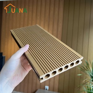 WPC tái chế nhựa hạt gỗ ngoài trời decking Composite nổi bề mặt sân thượng rắn cứng sàn ngoài trời - Product Image 4