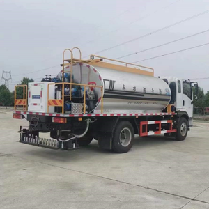 Vente directe d'usine en Chine pour un distributeur d'asphalte de 10 000 L 4*2 6*4, pulvérisateur de bitume, camion à goudron avec finisseur d'asphalte - Product Image 6