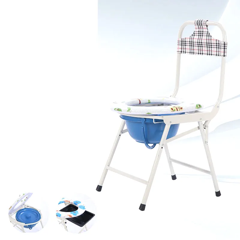 Nhà sản xuất chuyên nghiệp phòng tắm commode Ghế nâng chuyển xe lăn nhựa commode ghế với bánh xe