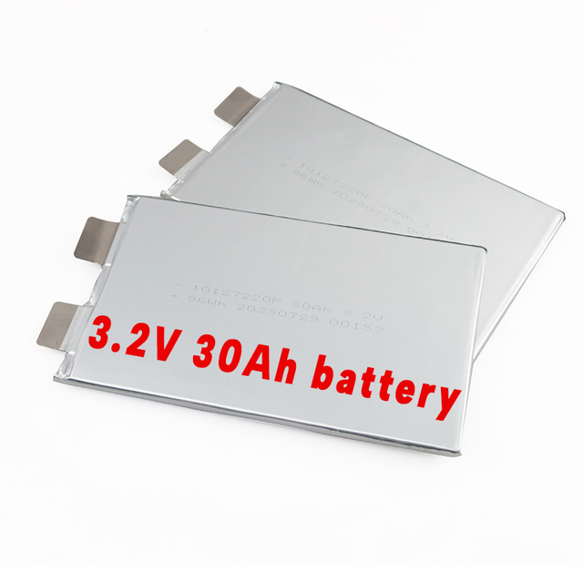 OEM Customized 3.2V 30Ah Lithium Ion Pouch Battery LFP NCM Lifepo4 Energy Power with High Efficiency