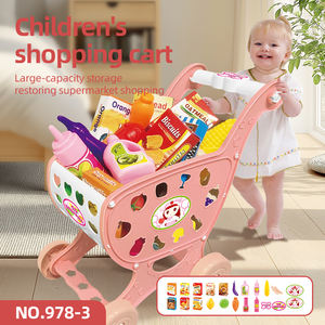 Oem Samtoy Unisex Mini Winkelwagen Speelgoed Simulatie Plastic Supermarkt Supermarkt Doen Alsof Spelen Keuken Set Kinderen Educatief - Product Image 4